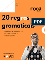 20 Regras Gramaticais