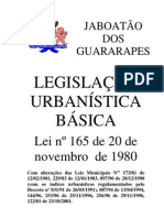 Lei 165 Legislacao A Do Município