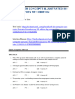 Computer Concepts Illustrated Introductory 9th Edition Parsons Test Bank 1