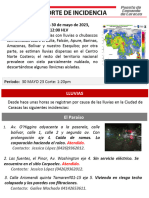 Informe de Lluvias