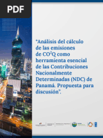 UNDP PA Calculo Emisones CO2Q NDCPanama