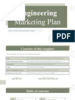 Engineering Marketing Plan by Slidesgo