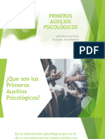 Primeros Auxilios Psicológicos