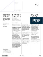 FUVEST 1a Fase 2017 V