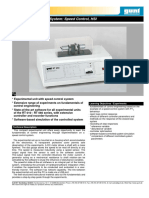 Training System: Speed Control, HSI: Page 1/2 09/2012