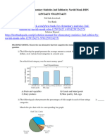 Test Bank For Elementary Statistics 2nd Edition by Navidi Monk ISBN 1259724271 9781259724275