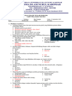 Soal Seni Budaya STS 12 2023