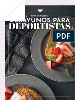 Book Recetas Desayunos Deportistas YoPro