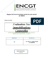 (MFE ENCGC) Evaluation Des Immobilisations Corporelles, Etude Comparativ Entre Réf Maroc Et Réf IAS-IfRS