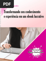 Ebook Transfome Seu Conhecimento