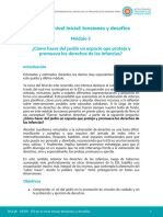 ESI en El Nivel Inicial: Tensiones y Desafíos