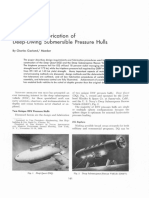 Design and Fabrication of Deep-Diving Submersible Pressure Hulls