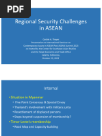 Thayer Regional Security Challenges in ASEAN