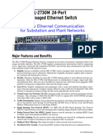 SEL-2730M 24-Port Managed Ethernet Switch: Reliable Ethernet Communication For Substation and Plant Networks