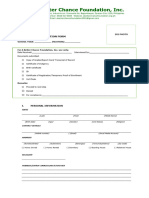 Abc Foundation-Scholarship Application Form