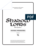 Shadowlords - Mini System - Aventura Introdutoria