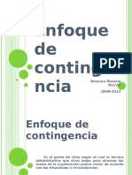 Enfoque de Contingencia