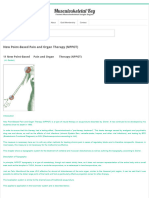 New Point-Based Pain and Organ Therapy (NPPOT) - Musculoskeletal Key