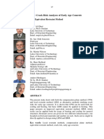 Simplified Methods For Crack Risk Analyses of Early Age Concrete