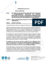 Comunicado 50 Inicio Auditoria Calidad de Los Registros Simat Vigencia 2023