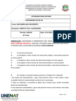 Atividade para Estudo - Sucessões - 19.10.2023