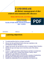 Diet & Disease PPT 2021 - Final Edited