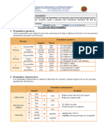 2DO COM Clases de Pronombres