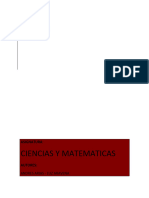 Modulo Ciencias y Matematicas