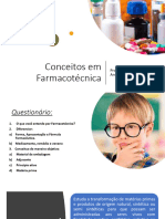 Conceitos Farmacotécnicos