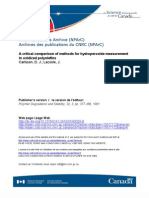 NRC Publications Archive (Nparc) Archives Des Publications Du CNRC (Nparc)