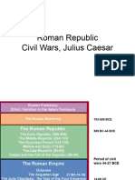 Civil Wars of The Republic and Caesar