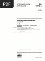 ISO-10012 - Part 2 - Guidelines For Control of Measurements