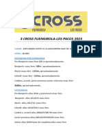 Normativa Del 3 Cross de Fuengirola-Los Pacos-2023