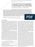 Efficient and Accurate Sound Propagation Using Adaptive Rectangular Decomposition