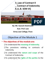 Module 1 - Law of Contract II