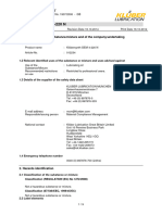 Klüber Klübersynth Gem 4-220 N Msds en