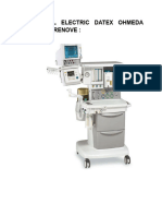 Moataz Maquet Fiche Technique Système D'anesthésie Flow-I - Maquet