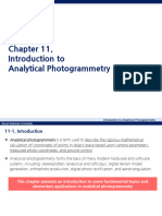 Chapter11. Introduction To Analytical Photogrammetry