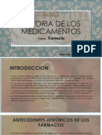 Historia de Los Medicamentos