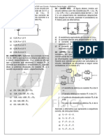 Lista de Exercícios - Corrente e DDP Num Circuito