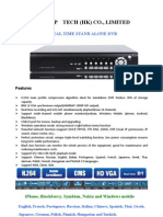 BT60XX DVR Spe