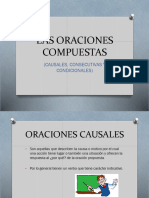 Las Oraciones Compuestas