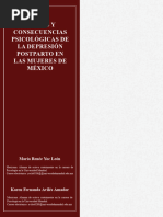 3 Causas y Consecuencias Psicologicas de La Depresion Posparto en Las Mujeres de Mexico