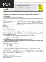 Applied Mathematics Letters: S.A. Mohiuddine