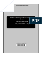 John Deere Tractor 6403 and 6603 2WD or MFWD Repair Manual TM6024 PDF