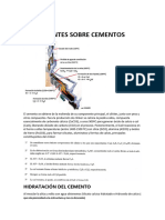 Apuntes Sobre Cementos