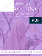 Carnet de Coaching Nadia Hammoudi