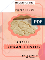 20 Biscoitos Com 3 Ingredientes