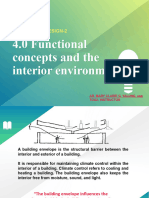 4.0 TOA2 - Functional Concepts and The Interior Environment - 2023