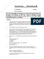 Aircraft Fueling BAA HEATHROW Operational Safety Instruction